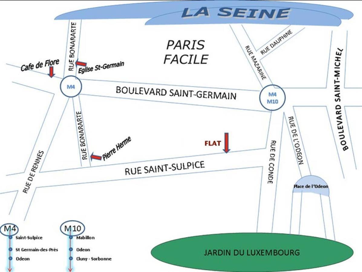 Gorgeous Paris St Germain Des Pres公寓 外观 照片